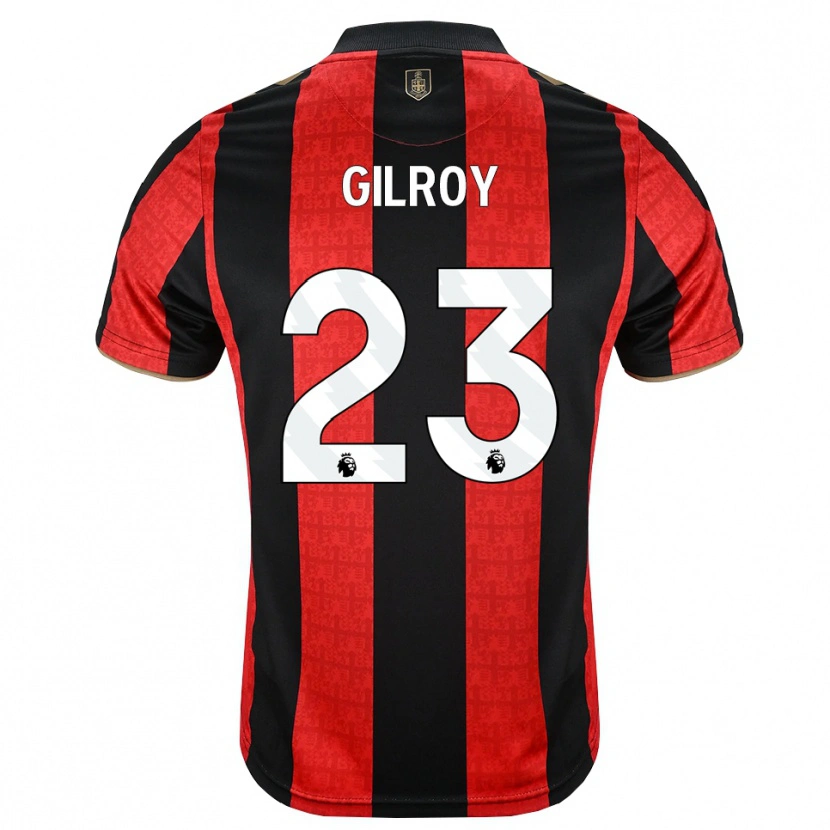 Danxen Femme Maillot Chloe Gilroy #23 Goldenrod Rouge Noir Tenues Domicile 2026/27 T-Shirt
