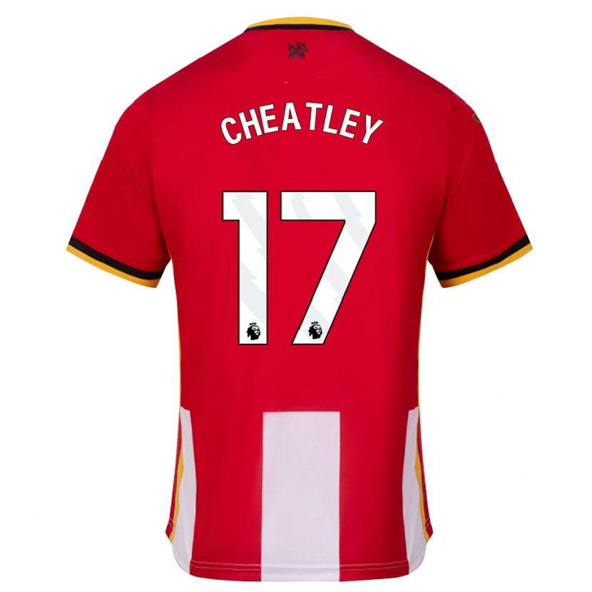Danxen Femme Maillot Ashley Cheatley #17 Jaune Noir Rouge Tenues Domicile 2026/27 T-Shirt