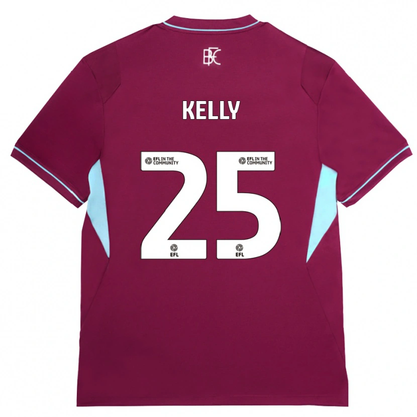 Danxen Femme Maillot Aimee Kelly #25 Bourgogne Vert Tenues Domicile 2026/27 T-Shirt