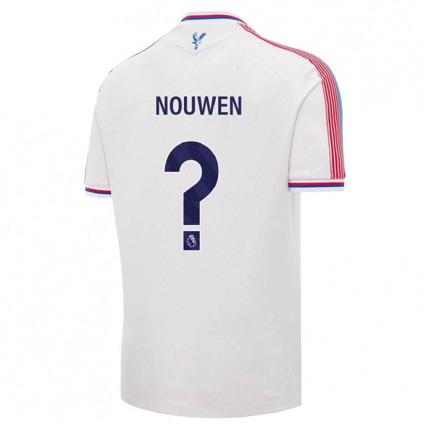 Danxen Femme Maillot Aniek Nouwen #0 Blanc Rouge Bleu Tenues Domicile 2026/27 T-Shirt