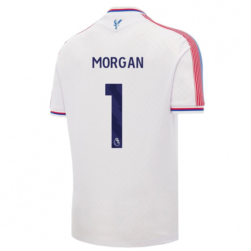 Danxen Femme Maillot Chloe Morgan #1 Blanc Rouge Bleu Tenues Domicile 2026/27 T-Shirt