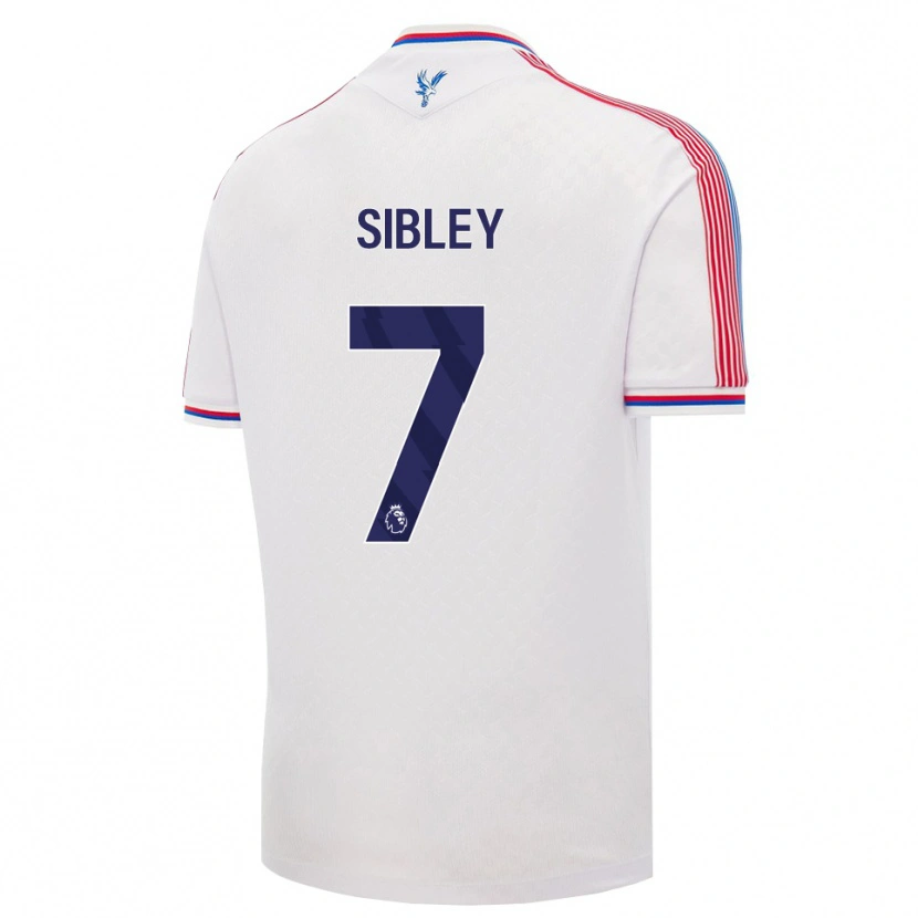 Danxen Femme Maillot Isabella Sibley #7 Blanc Rouge Bleu Tenues Domicile 2026/27 T-Shirt