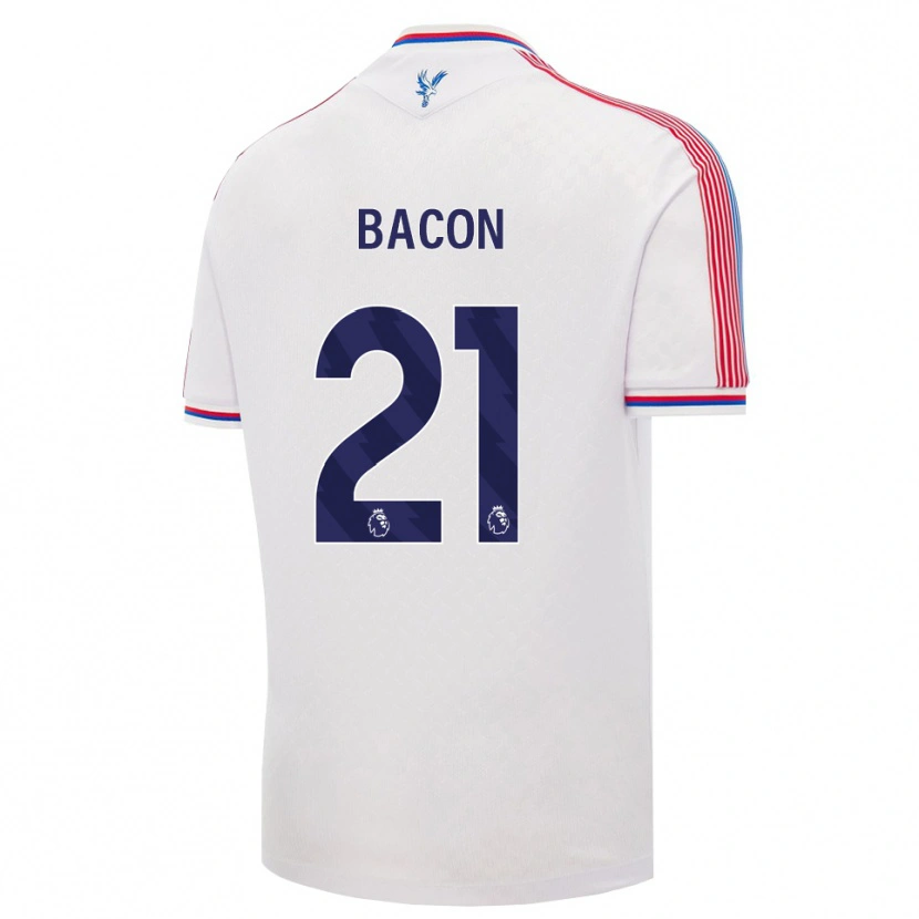 Danxen Femme Maillot Skye Bacon #21 Blanc Rouge Bleu Tenues Domicile 2026/27 T-Shirt