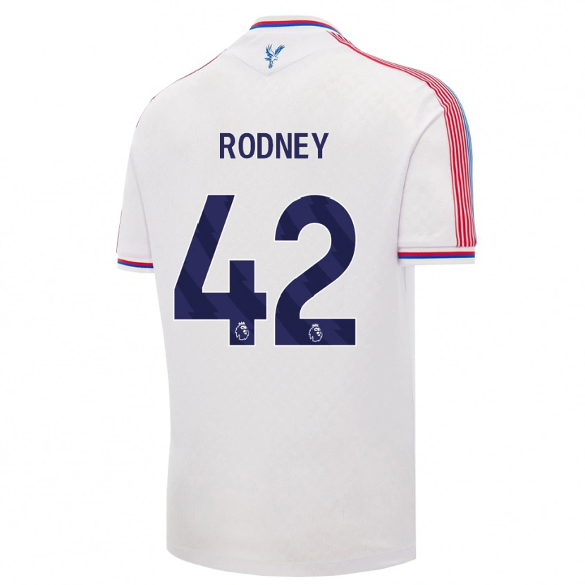 Danxen Femme Maillot Kaden Rodney #42 Blanc Rouge Bleu Tenues Domicile 2026/27 T-Shirt