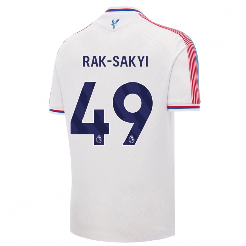 Danxen Femme Maillot Jesurun Rak-Sakyi #49 Blanc Rouge Bleu Tenues Domicile 2026/27 T-Shirt