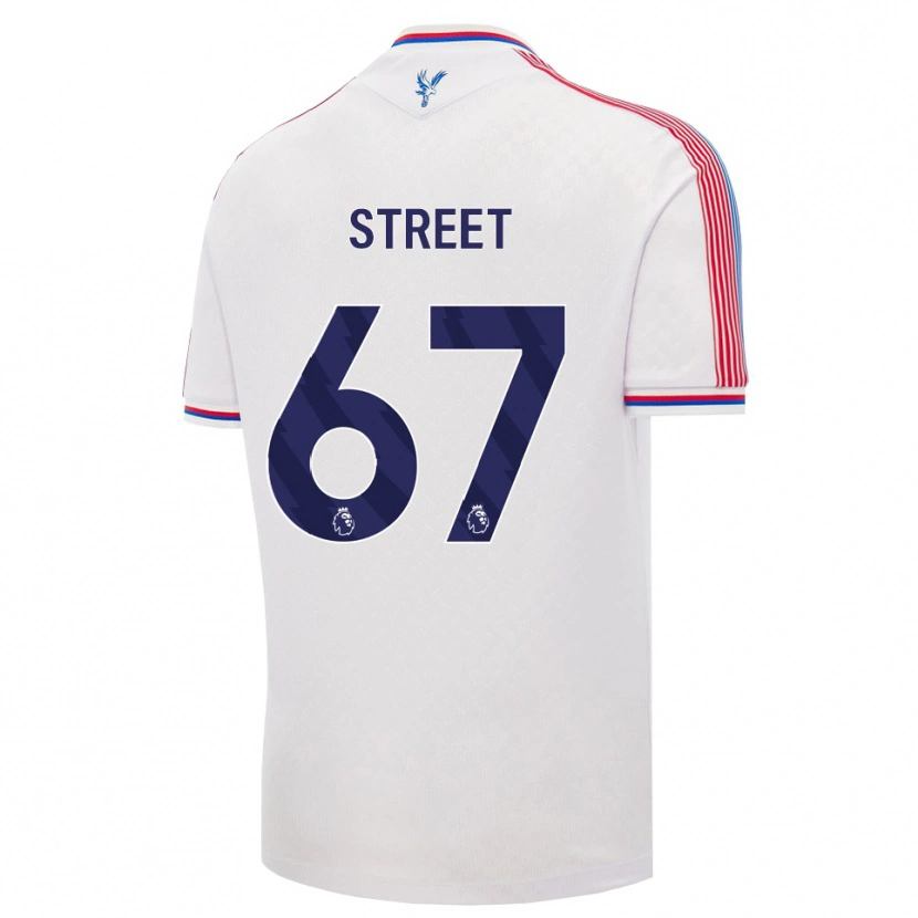 Danxen Femme Maillot Rob Street #67 Blanc Rouge Bleu Tenues Domicile 2026/27 T-Shirt