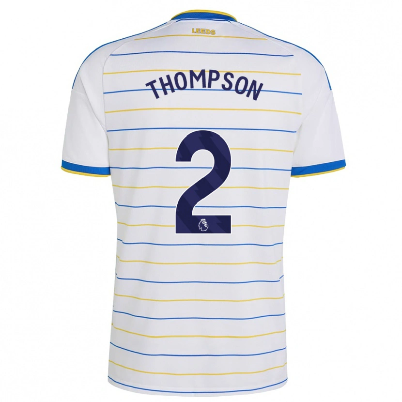 Danxen Femme Maillot Aiden Thompson #2 Rouge Jaune Bleu Tenues Domicile 2026/27 T-Shirt