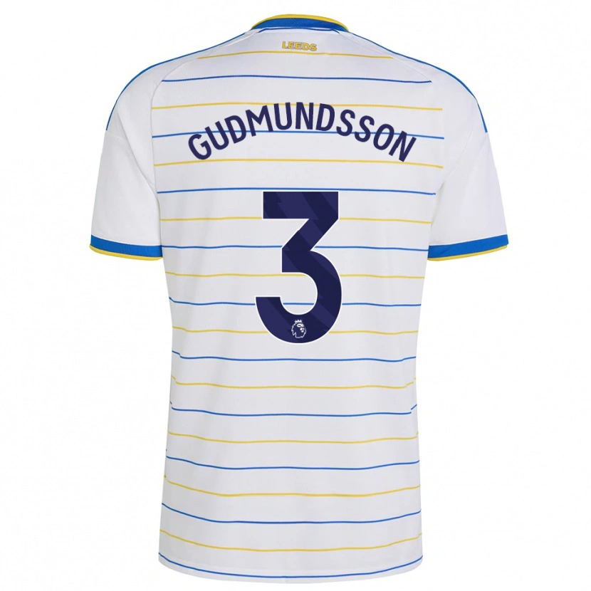 Danxen Femme Maillot Gabriel Gudmundsson #3 Rouge Jaune Bleu Tenues Domicile 2026/27 T-Shirt