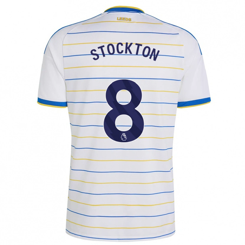 Danxen Femme Maillot Tom Stockton #8 Rouge Jaune Bleu Tenues Domicile 2026/27 T-Shirt
