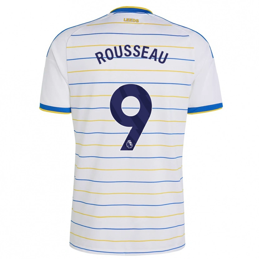 Danxen Femme Maillot Jess Rousseau #9 Rouge Jaune Bleu Tenues Domicile 2026/27 T-Shirt