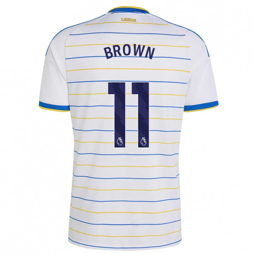 Danxen Femme Maillot Abbie Brown #11 Rouge Jaune Bleu Tenues Domicile 2026/27 T-Shirt