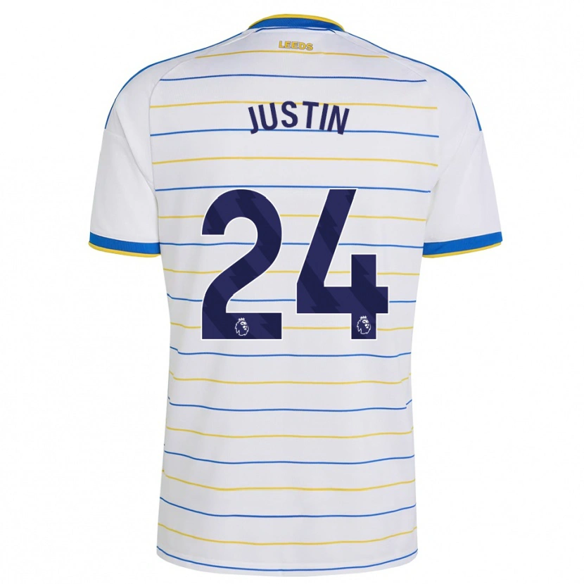 Danxen Femme Maillot James Justin #24 Rouge Jaune Bleu Tenues Domicile 2026/27 T-Shirt