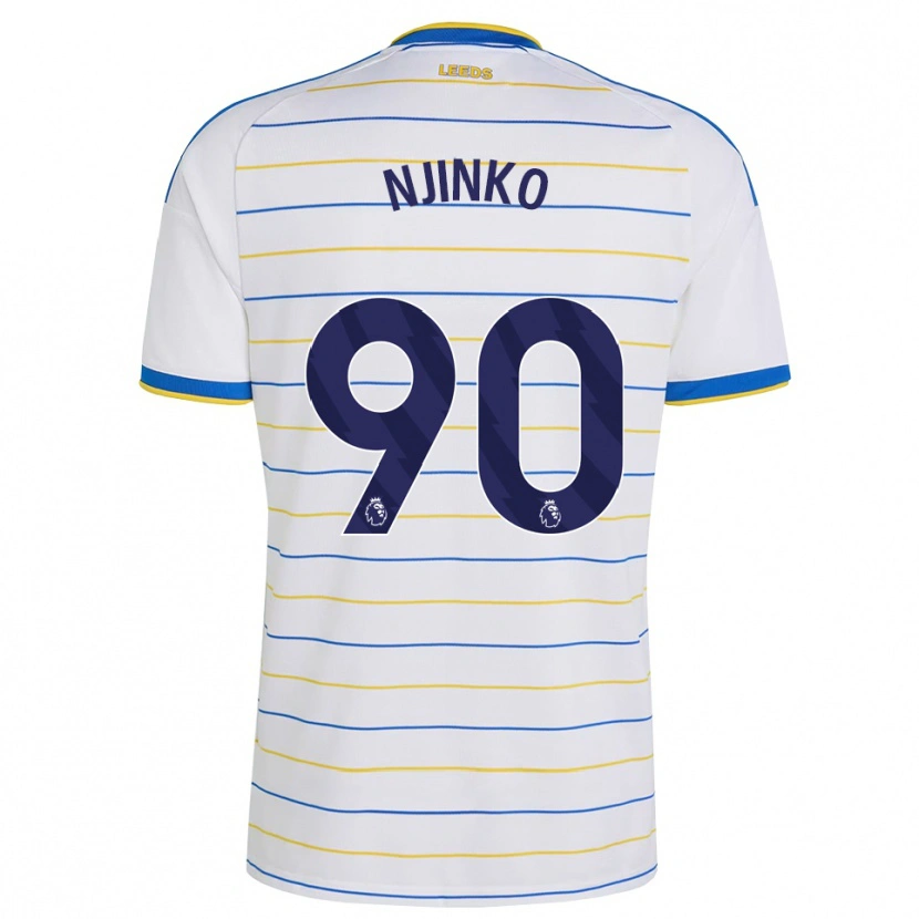 Danxen Femme Maillot Carrick Njinko #90 Rouge Jaune Bleu Tenues Domicile 2026/27 T-Shirt
