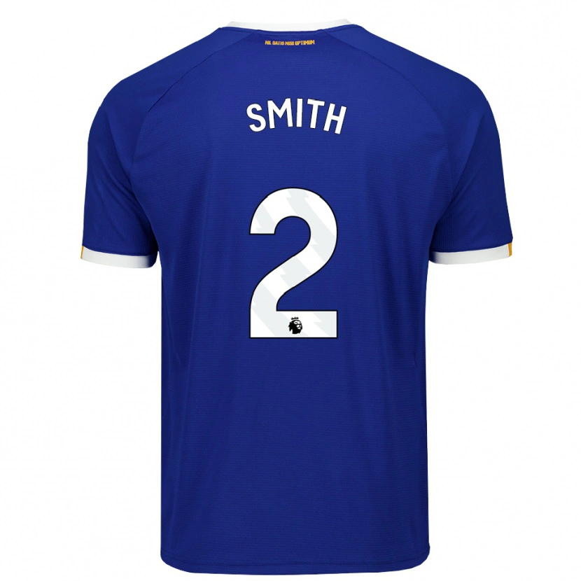 Danxen Femme Maillot Odin Samuels-Smith #2 Bleu Blanc Jaune Tenues Domicile 2026/27 T-Shirt