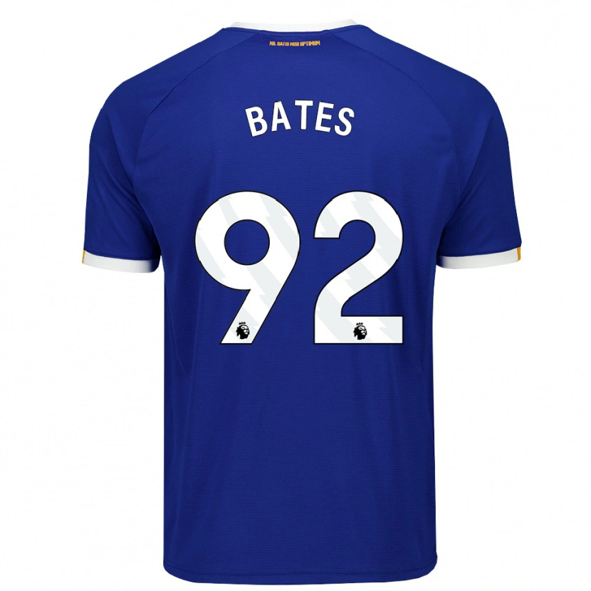 Danxen Femme Maillot Callum Bates #92 Bleu Blanc Jaune Tenues Domicile 2026/27 T-Shirt