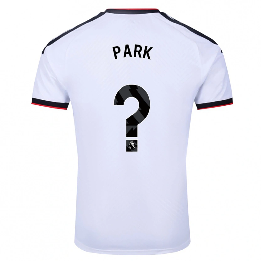 Danxen Femme Maillot Damon Park #0 Blanc Noir Rouge Tenues Domicile 2026/27 T-Shirt