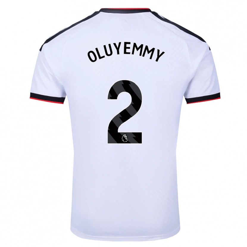 Danxen Femme Maillot Benjamin Oluyemmy #2 Blanc Noir Rouge Tenues Domicile 2026/27 T-Shirt