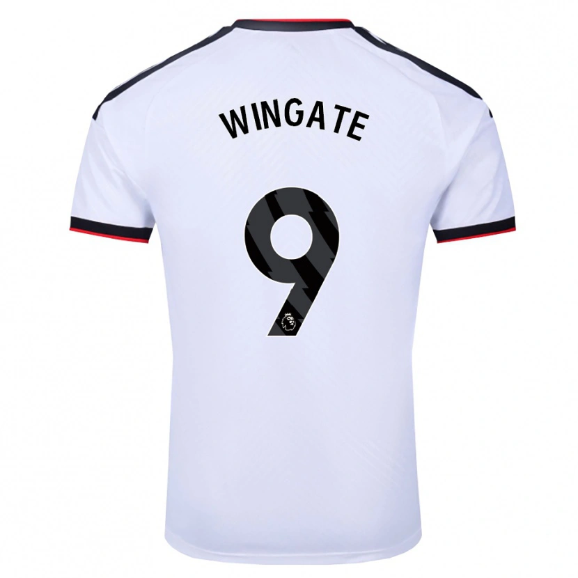Danxen Femme Maillot Tom Wingate #9 Blanc Noir Rouge Tenues Domicile 2026/27 T-Shirt