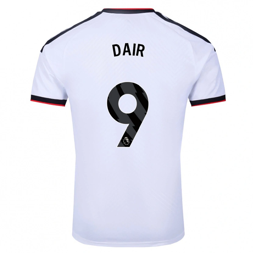 Danxen Femme Maillot Brodie Dair #9 Blanc Noir Rouge Tenues Domicile 2026/27 T-Shirt