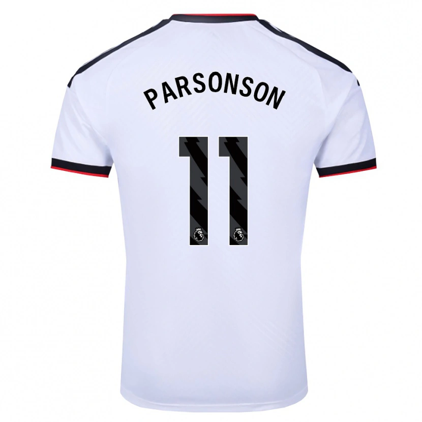 Danxen Femme Maillot Madi Parsonson #11 Blanc Noir Rouge Tenues Domicile 2026/27 T-Shirt