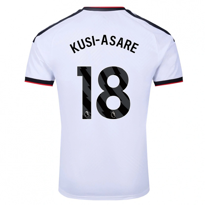 Danxen Femme Maillot Jonah Kusi-Asare #18 Blanc Noir Rouge Tenues Domicile 2026/27 T-Shirt