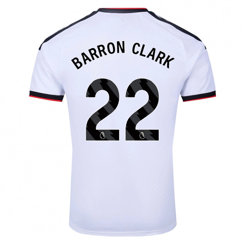 Danxen Femme Maillot Betty Barron-Clark #22 Blanc Noir Rouge Tenues Domicile 2026/27 T-Shirt
