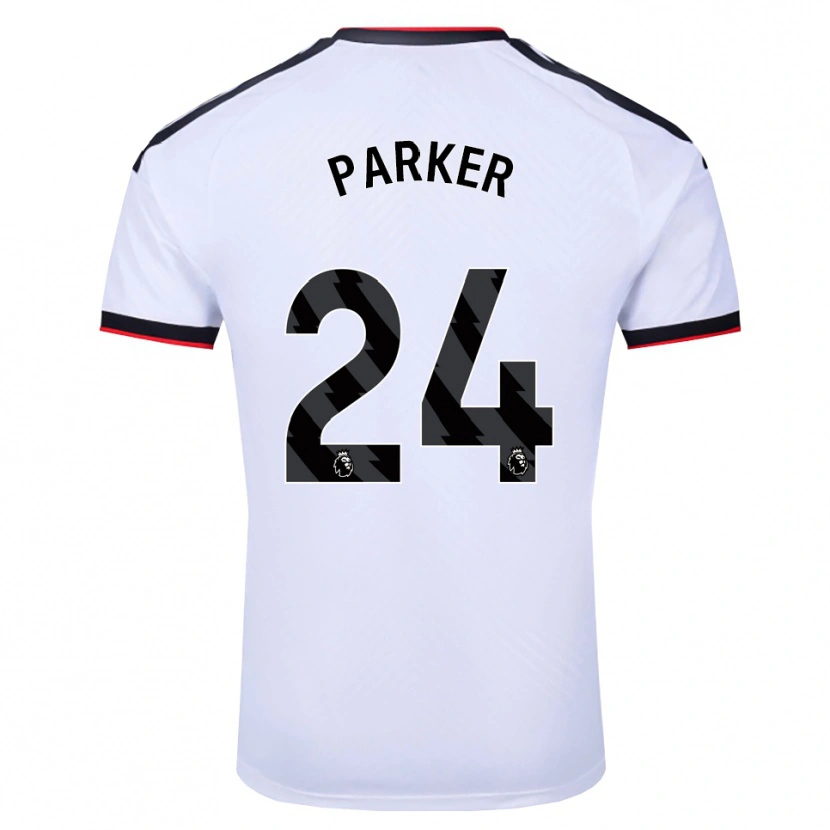 Danxen Femme Maillot Beau Parker #24 Blanc Noir Rouge Tenues Domicile 2026/27 T-Shirt