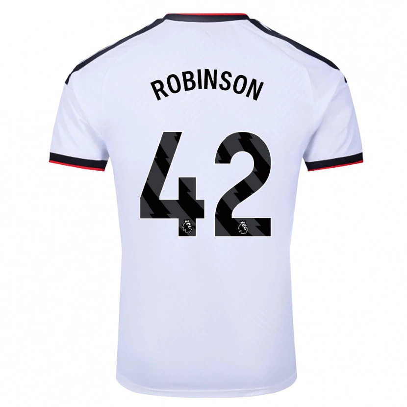 Danxen Femme Maillot Charlie Robinson #42 Blanc Noir Rouge Tenues Domicile 2026/27 T-Shirt