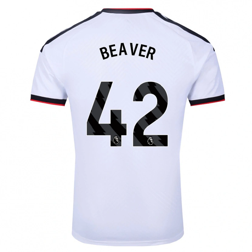 Danxen Femme Maillot Cat Beaver #42 Blanc Noir Rouge Tenues Domicile 2026/27 T-Shirt
