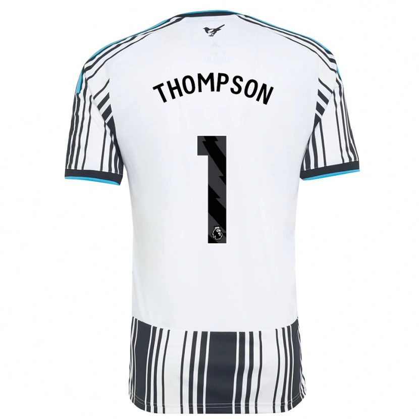 Danxen Femme Maillot Max Thompson #1 Skyblue Noir Blanc Tenues Domicile 2026/27 T-Shirt