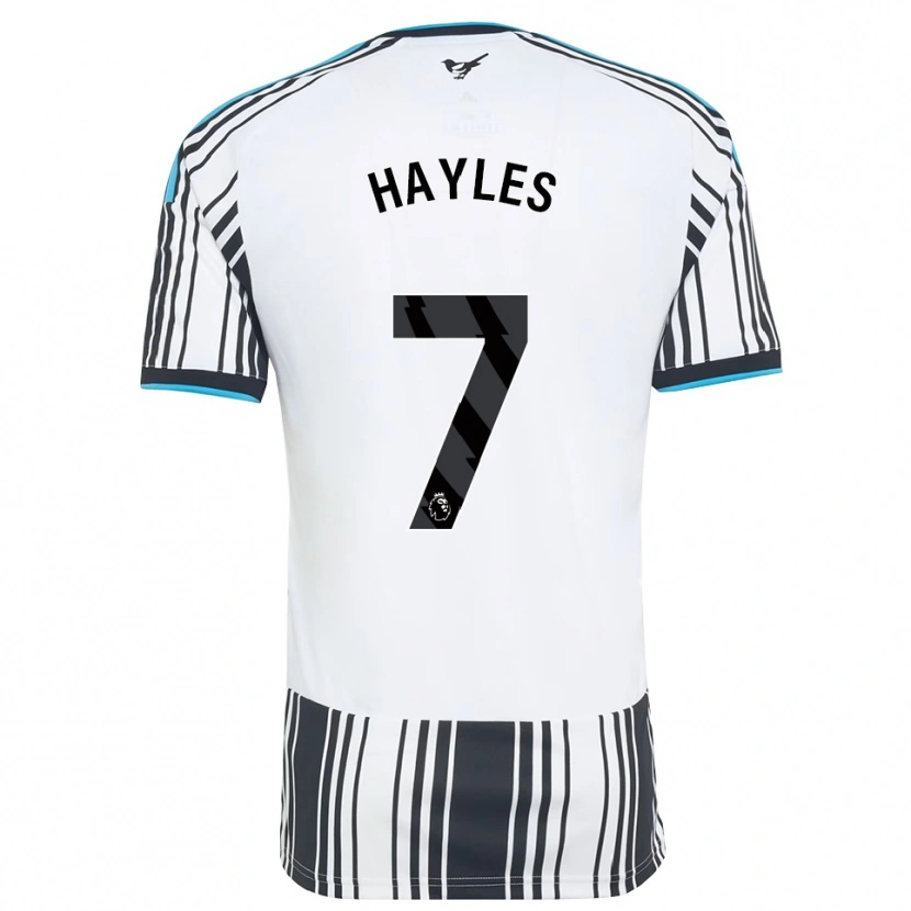 Danxen Femme Maillot Shania Hayles #7 Skyblue Noir Blanc Tenues Domicile 2026/27 T-Shirt