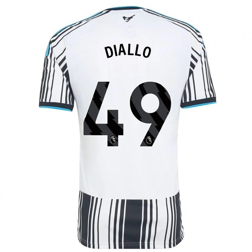 Danxen Femme Maillot Amadou Diallo #49 Skyblue Noir Blanc Tenues Domicile 2026/27 T-Shirt