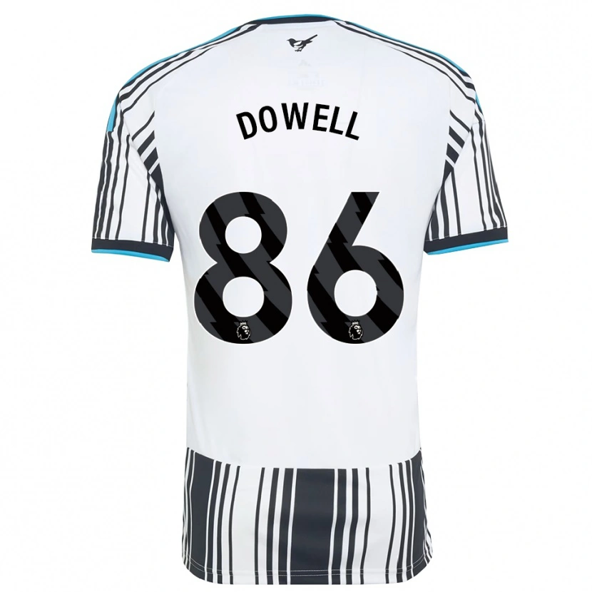 Danxen Femme Maillot Roman Dowell #86 Skyblue Noir Blanc Tenues Domicile 2026/27 T-Shirt