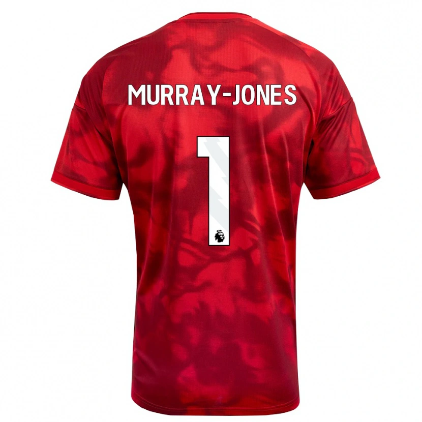 Danxen Femme Maillot George Murray-Jones #1 Cramoisi Blanc Tenues Domicile 2026/27 T-Shirt