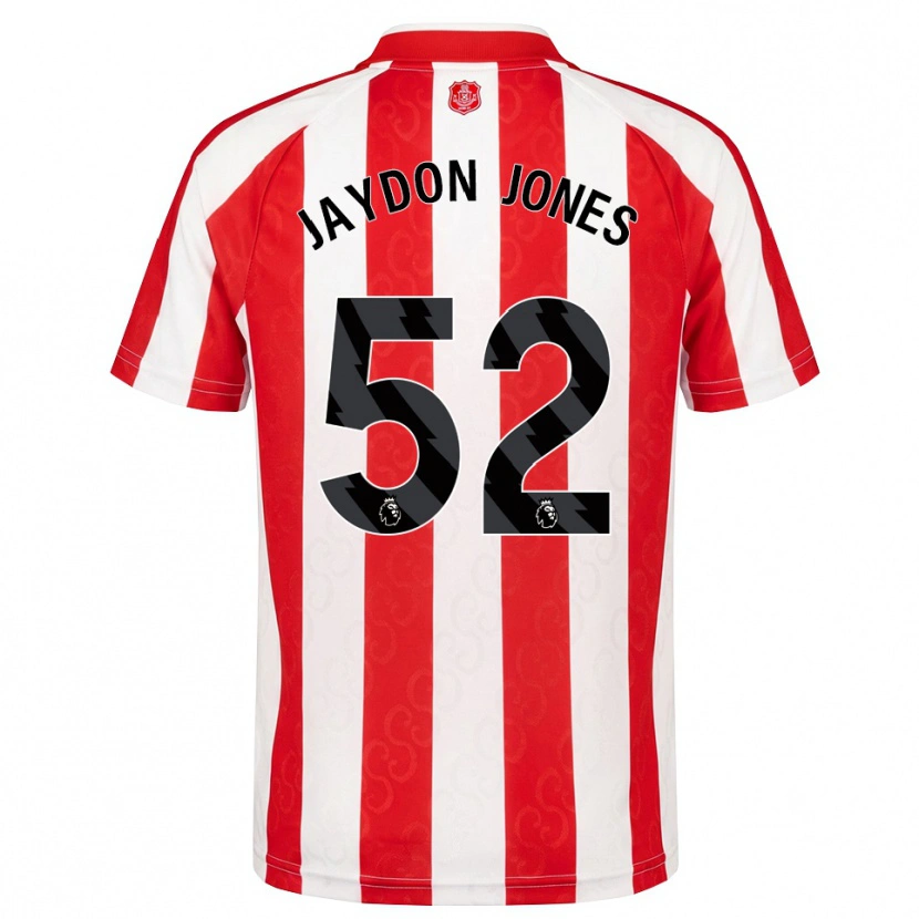 Danxen Femme Maillot Jaydon Jones #52 Rouge Blanc Noir Tenues Domicile 2026/27 T-Shirt