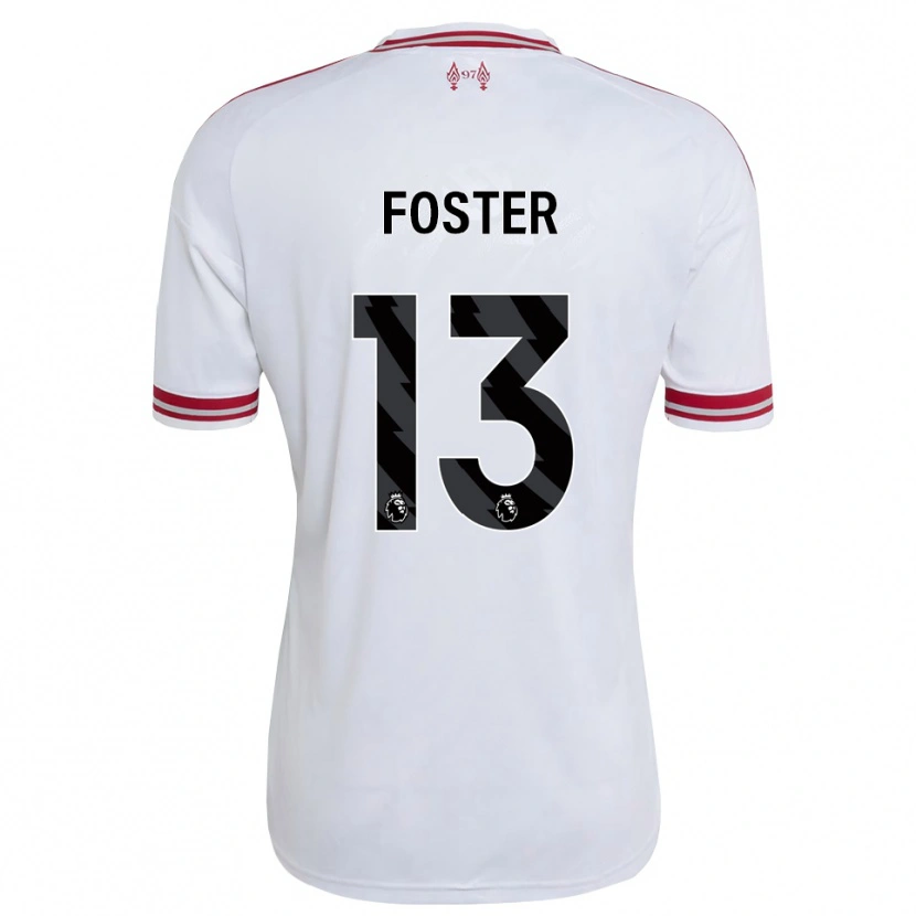 Danxen Femme Maillot Rylee Foster #13 Rouge Blanc Tenues Extérieur 2026/27 T-Shirt
