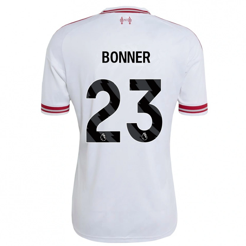 Danxen Femme Maillot Gemma Bonner #23 Rouge Blanc Tenues Extérieur 2026/27 T-Shirt