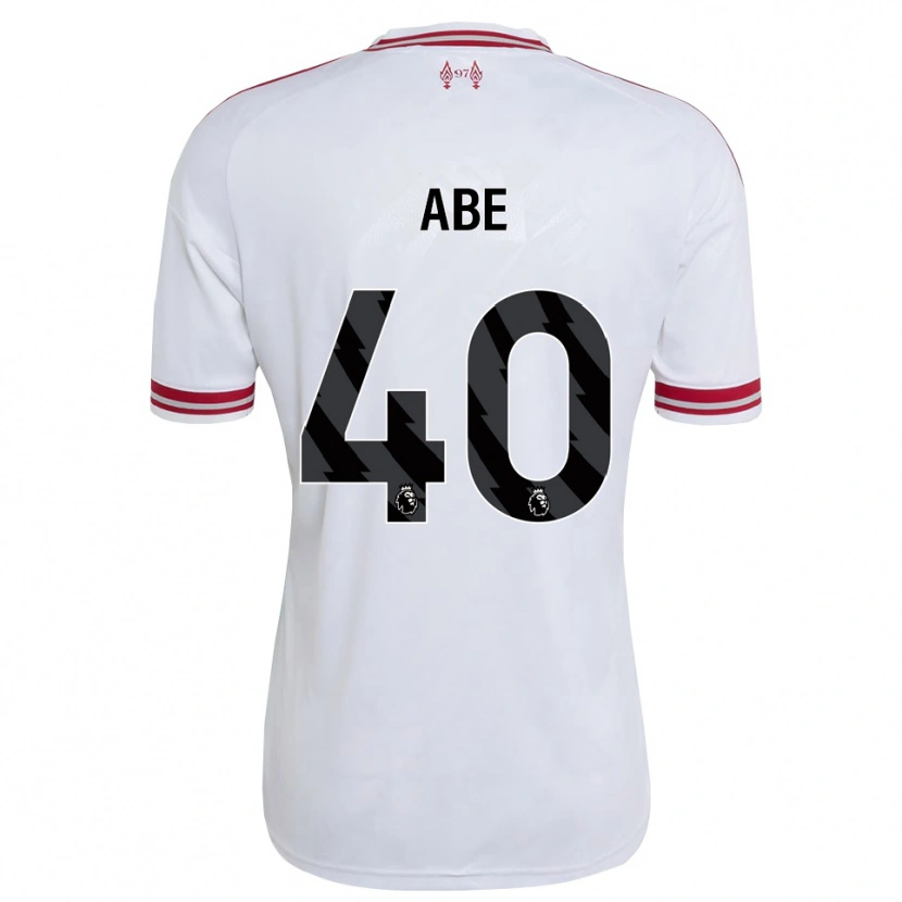 Danxen Femme Maillot Joshua Abe #40 Rouge Blanc Tenues Extérieur 2026/27 T-Shirt