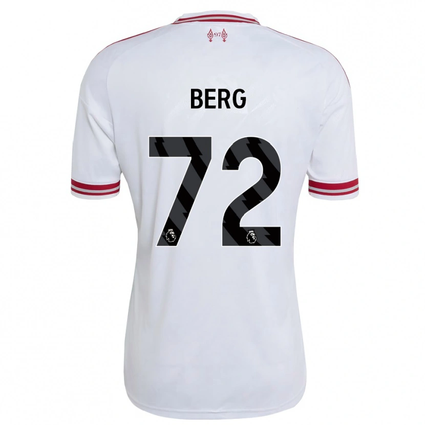 Danxen Femme Maillot Sepp Van Den Berg #72 Rouge Blanc Tenues Extérieur 2026/27 T-Shirt