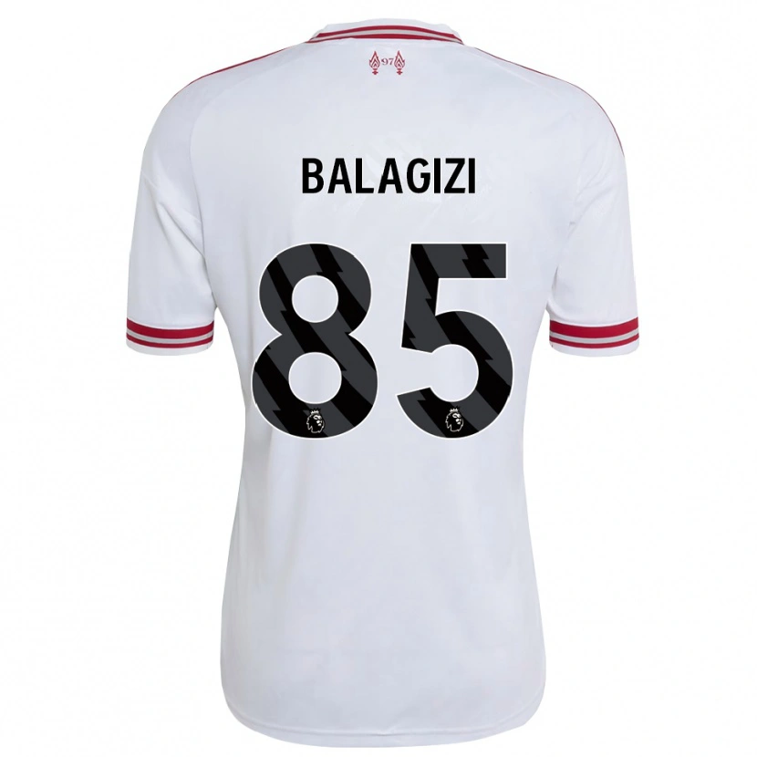 Danxen Femme Maillot James Balagizi #85 Rouge Blanc Tenues Extérieur 2026/27 T-Shirt