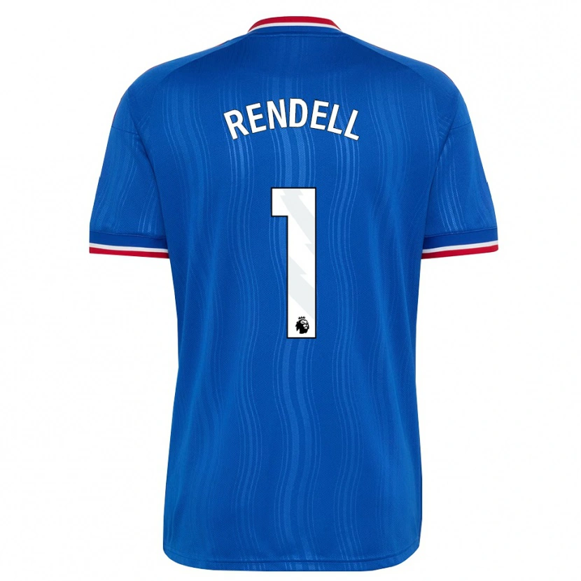 Danxen Femme Maillot Kayla Rendell #1 Bleu Blanc Rouge Tenues Extérieur 2026/27 T-Shirt