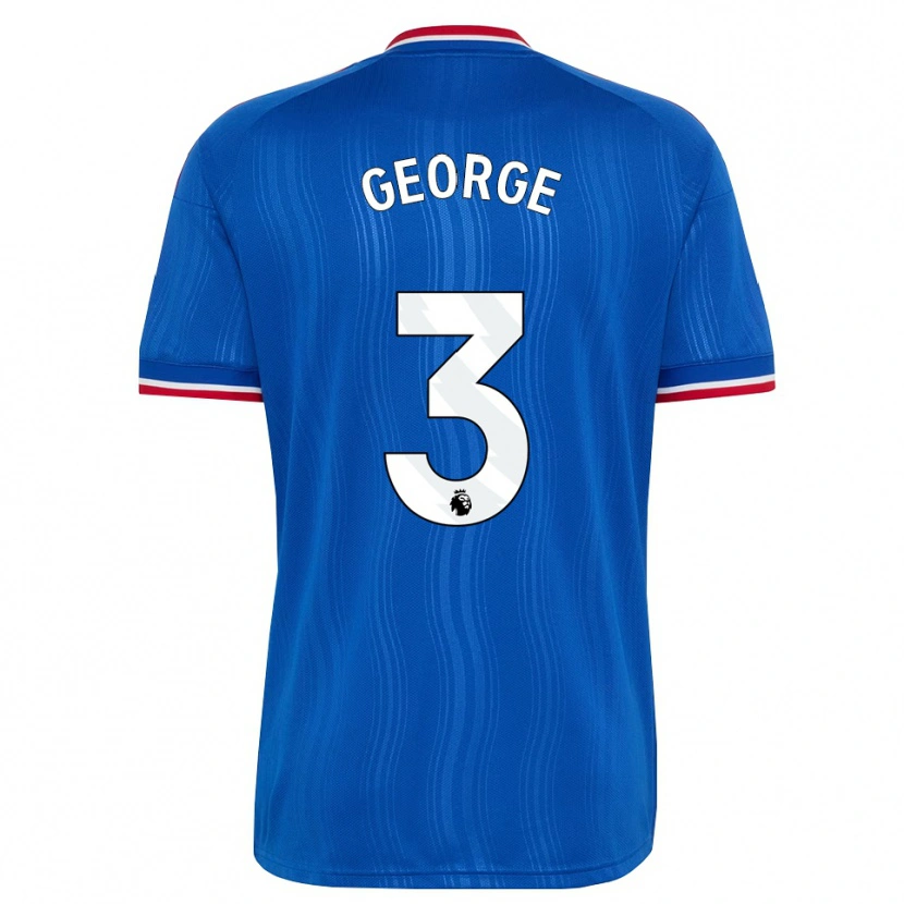 Danxen Femme Maillot Gabby George #3 Bleu Blanc Rouge Tenues Extérieur 2026/27 T-Shirt