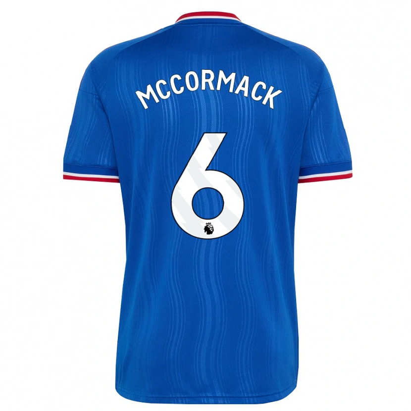 Danxen Femme Maillot Rafe Mccormack #6 Bleu Blanc Rouge Tenues Extérieur 2026/27 T-Shirt