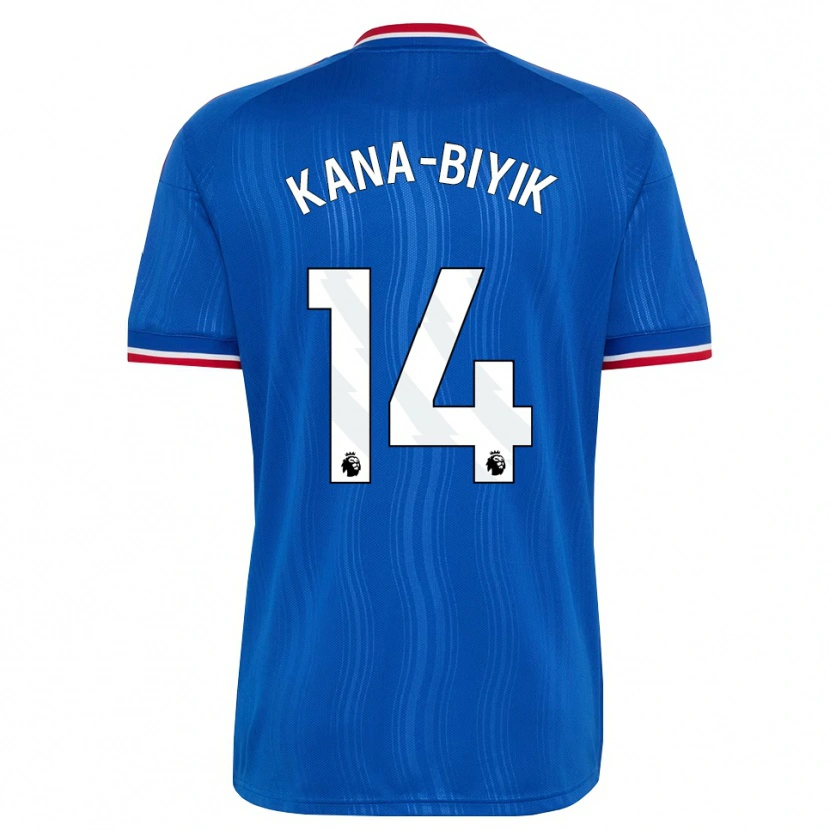 Danxen Femme Maillot Enzo Kana-Biyik #14 Bleu Blanc Rouge Tenues Extérieur 2026/27 T-Shirt