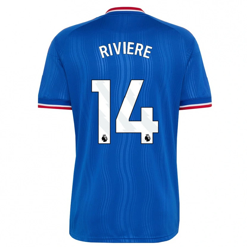 Danxen Femme Maillot Jayde Riviere #14 Bleu Blanc Rouge Tenues Extérieur 2026/27 T-Shirt