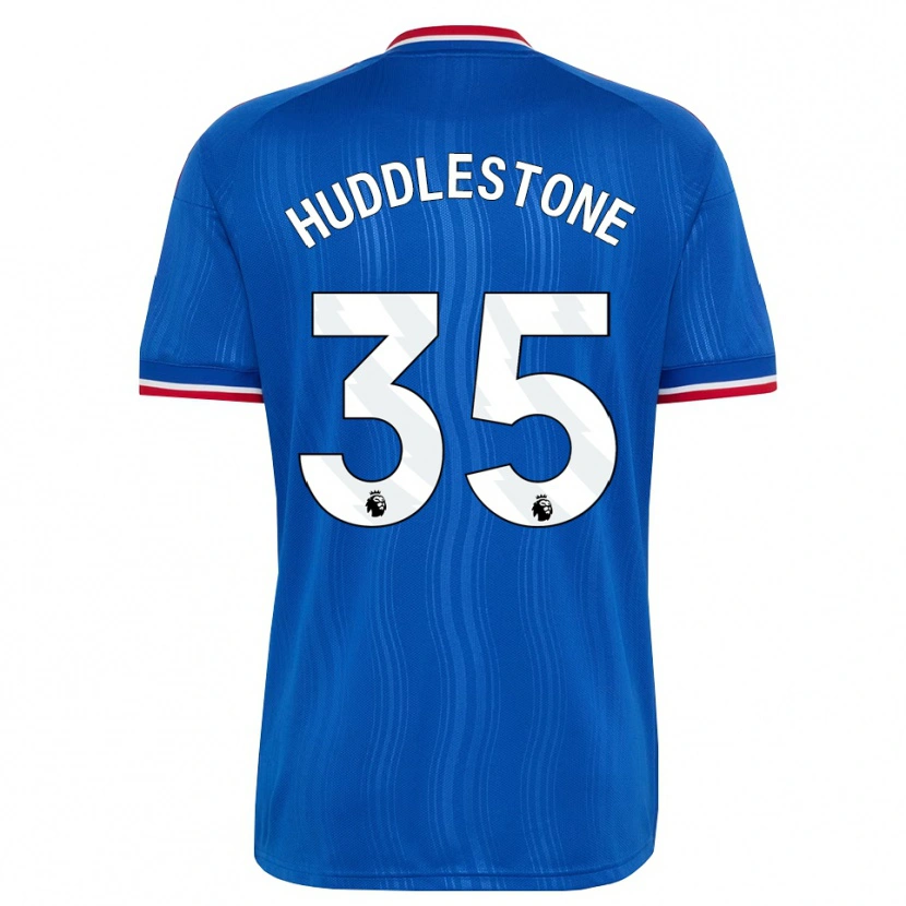Danxen Femme Maillot Tom Huddlestone #35 Bleu Blanc Rouge Tenues Extérieur 2026/27 T-Shirt