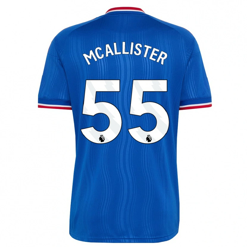 Danxen Femme Maillot Finley Mcallister #55 Bleu Blanc Rouge Tenues Extérieur 2026/27 T-Shirt