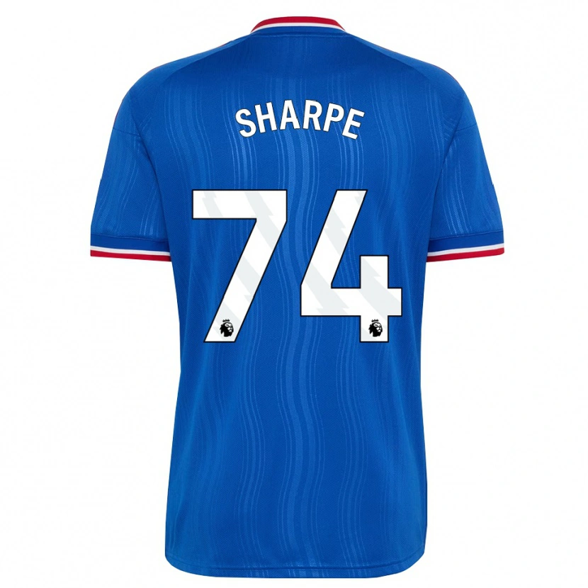 Danxen Femme Maillot Malachi Sharpe #74 Bleu Blanc Rouge Tenues Extérieur 2026/27 T-Shirt