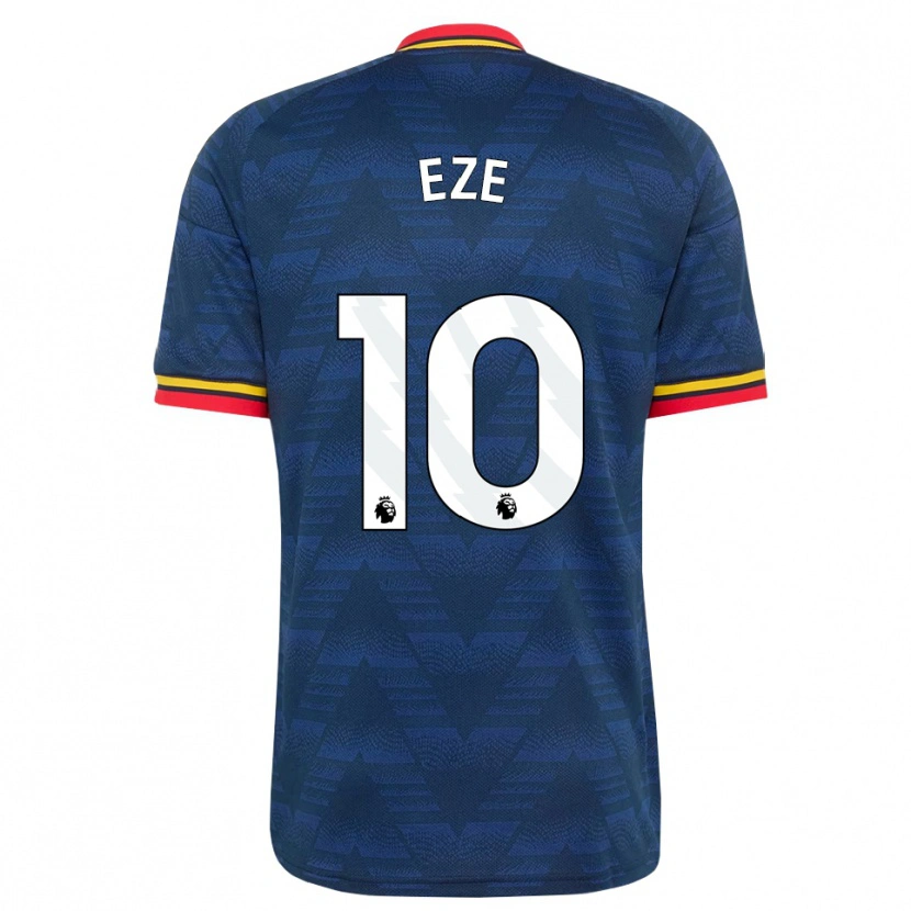 Danxen Femme Maillot Eberechi Eze #10 Midnightblue Jaune Rouge Tenues Extérieur 2026/27 T-Shirt