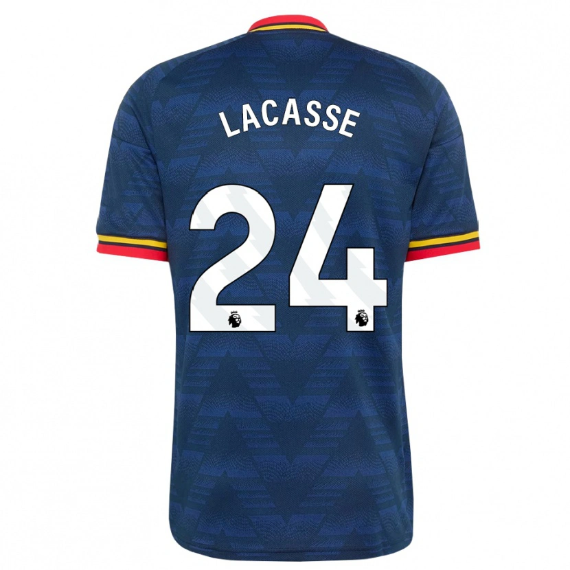 Danxen Femme Maillot Cloé Lacasse #24 Midnightblue Jaune Rouge Tenues Extérieur 2026/27 T-Shirt